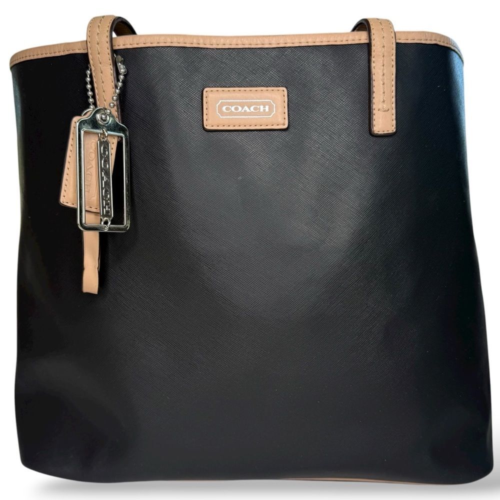 ▪️COACH Park Metro Saffiano Leather Tote Bag - Picture 2 of 14